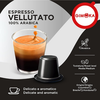 Espresso Vellutato 100% ARABICA - GIMOKA®(x10)