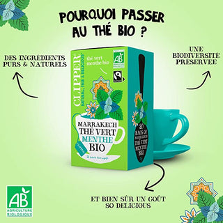 Thé Vert Menthe Marrakech BIO - CLIPPER®