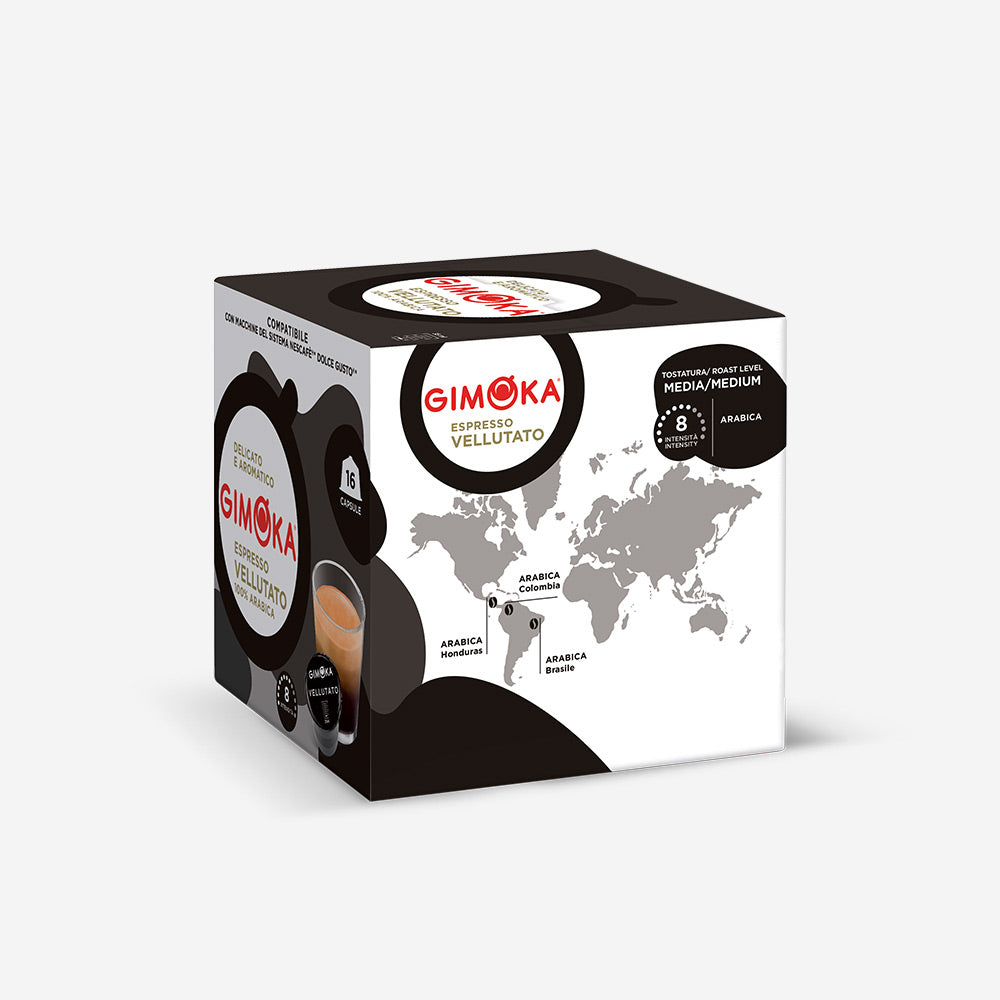 Gimoka Cioccolata Compatible NESCAFÉ® Capsules à boisson Dolce Gusto® –